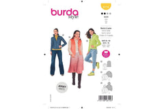 Schnittmuster burda style - Weste & Jacke 6114