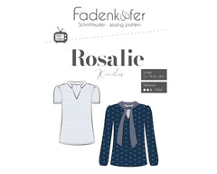 Schnittmuster Fadenkäfer Schluppenbluse Rosalie Kinder