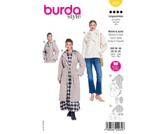 Schnittmuster burda style - Mantel & Jacke 5620