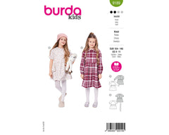 Schnittmuster burda kids - Kleid 9189