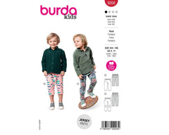 Schnittmuster burda kids - Hose 9208