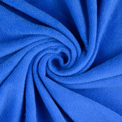 Reststück: 1,50m - Polarfleece uni royalblau