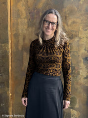 Viskosejersey Tigerelle by Cherry Picking - 299 schwarz