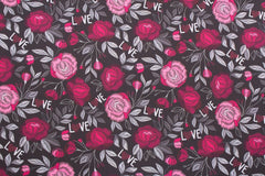 Softshell Blumenstickerei by KATINOH