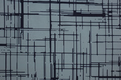 Reststück: 1,15m - Softshell Danilo Grafik grau