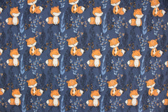 Softshell Stoff Schlaf gut kleiner Fuchs