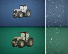 BIG Panel Softshell Tims Traktor - jeansblau