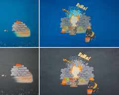 BIG Panel Softshell Vorsicht explosiv!