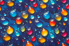 Softshell Digital Raindrops