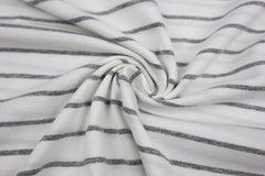 Sommerjersey Graue Streifen