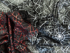 Tüll Spider Web - rot