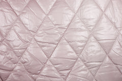 Reststück: 2,25 m - Steppstoff altrosa hochglänzend beidseitig gesteppt