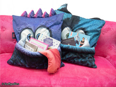 Monsta Pillows by Thorsten Berger petrol