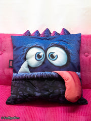 Monsta Pillows by Thorsten Berger dunkelblau
