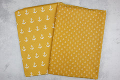 2m Baumwoll Stoffpaket Anker (2x1m)