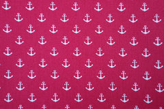 2m Baumwoll Stoffpaket Anker (2x1m)