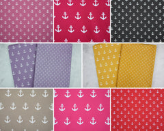 2m Baumwoll Stoffpaket Anker (2x1m)