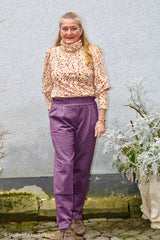 Stricksweat Skagen - 1938 aubergine