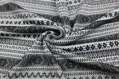 Strick Jacquard Graphic Stripes