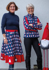 Baumwolljersey Feliz Navidad