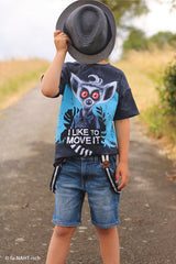 Panel Baumwolljersey Lemur Toujours by Thorsten Berger