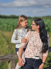 Rippjersey Mia - 715 braun/beige