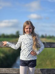 Rippjersey Mia - 259 rauchblau