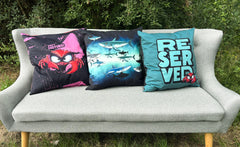 Kissen Panel Velvet Salty Pillows by Thorsten Berger