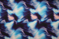 Sweatshirtstoff Flowing Waves