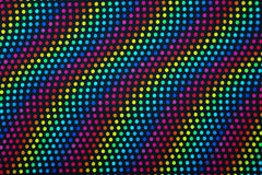 Sweatshirtstoff Rainbow Dots