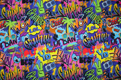 Sweatshirtstoff Urban Grunge