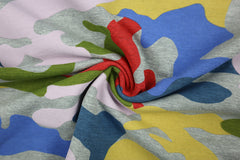 Sweatshirtstoff Digital Camouflage