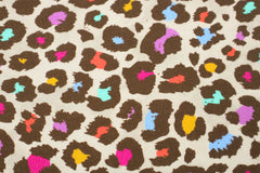 Sweatshirtstoff Leo Liebe - sand