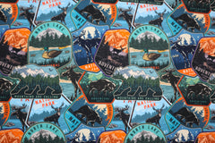 Sweatshirtstoff North Lake - Farbe 1