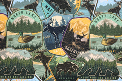 Sweatshirtstoff North Lake - Farbe 2