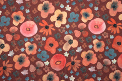 Sweatshirtstoff Amira Aquarell Flower