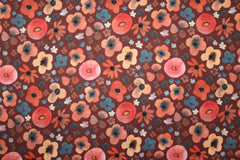 Sweatshirtstoff Amira Aquarell Flower