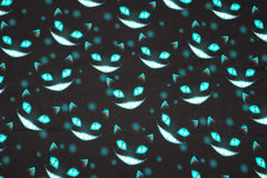 Sweatshirtstoff Digital Grinsekatze