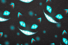Sweatshirtstoff Digital Grinsekatze