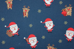 Sweatshirtstoff Sweet Santa