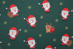 Sweatshirtstoff Sweet Santa
