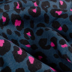Sweatshirtstoff Digital Pink Leoprint