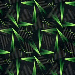 Sweatshirtstoff Digital Neon Peak