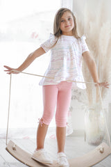 Baumwolljersey Scribble Hearts by Mrs Mint Design