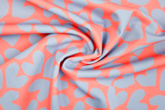 Swimwear Jersey Hearts - chlorbeständig