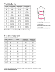 Schnittmuster Fadenkäfer Damen Basic Weste