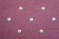 Teddy Clio Blumenstickerei - himbeer