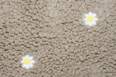 Teddy Kiara Blumenstickerei - taupe