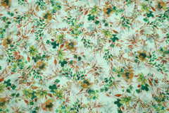 Tencel Mix Seidentouch Blumenranken