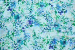 Tencel Mix Seidentouch Blumenranken